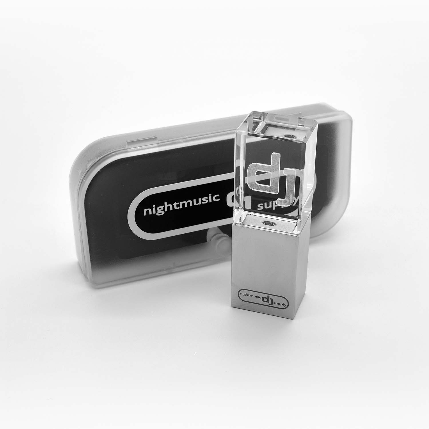 Premium Crystal DJ Stick - USB 3.0 Flash Drive - Nightmusic DJ